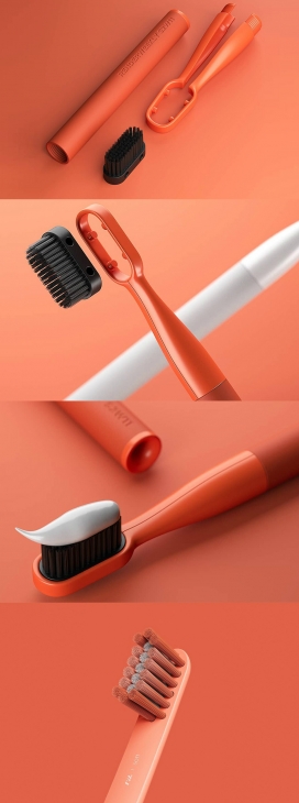 扔掉旧牙刷-鼓舞人心的牙刷设计