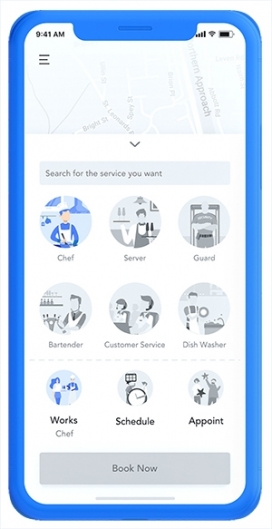 Uber Works按需人员应用程序