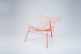 sinuous chair蜿蜒的椅子