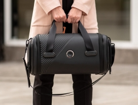Plevo-可提供全面安全保护带Face ID的背包和行李袋