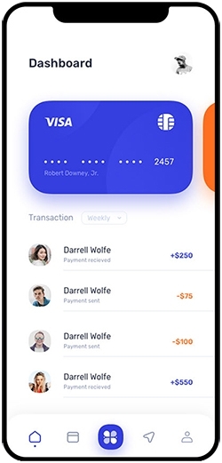 Financial金融科技APP界面设计