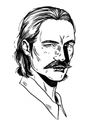 DEVIANTS-西方概念的人物速写插画