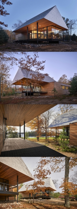 加拿大比格温岛度假村木屋