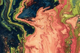 动态的液态花纹