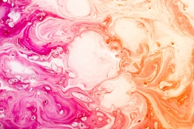 色彩斑斓的液态图
