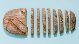 切片的法式面包