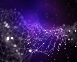 几何网格菱形数据网