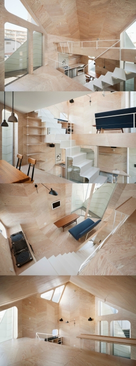 日本77平米的Tsubomi住宅