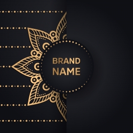 低调不张扬的复古欧式金箔花纹