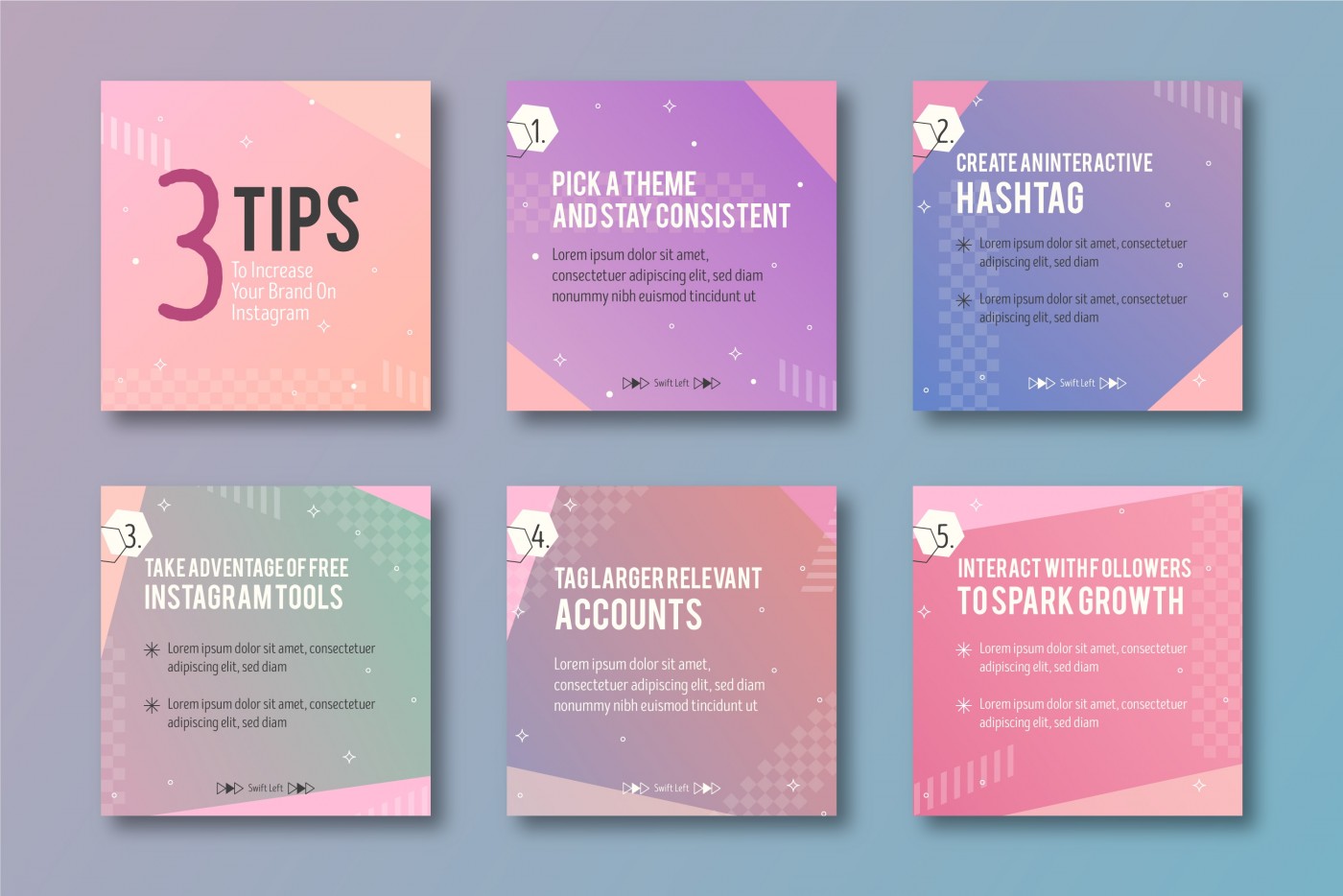 五彩的Instagram帖子图片