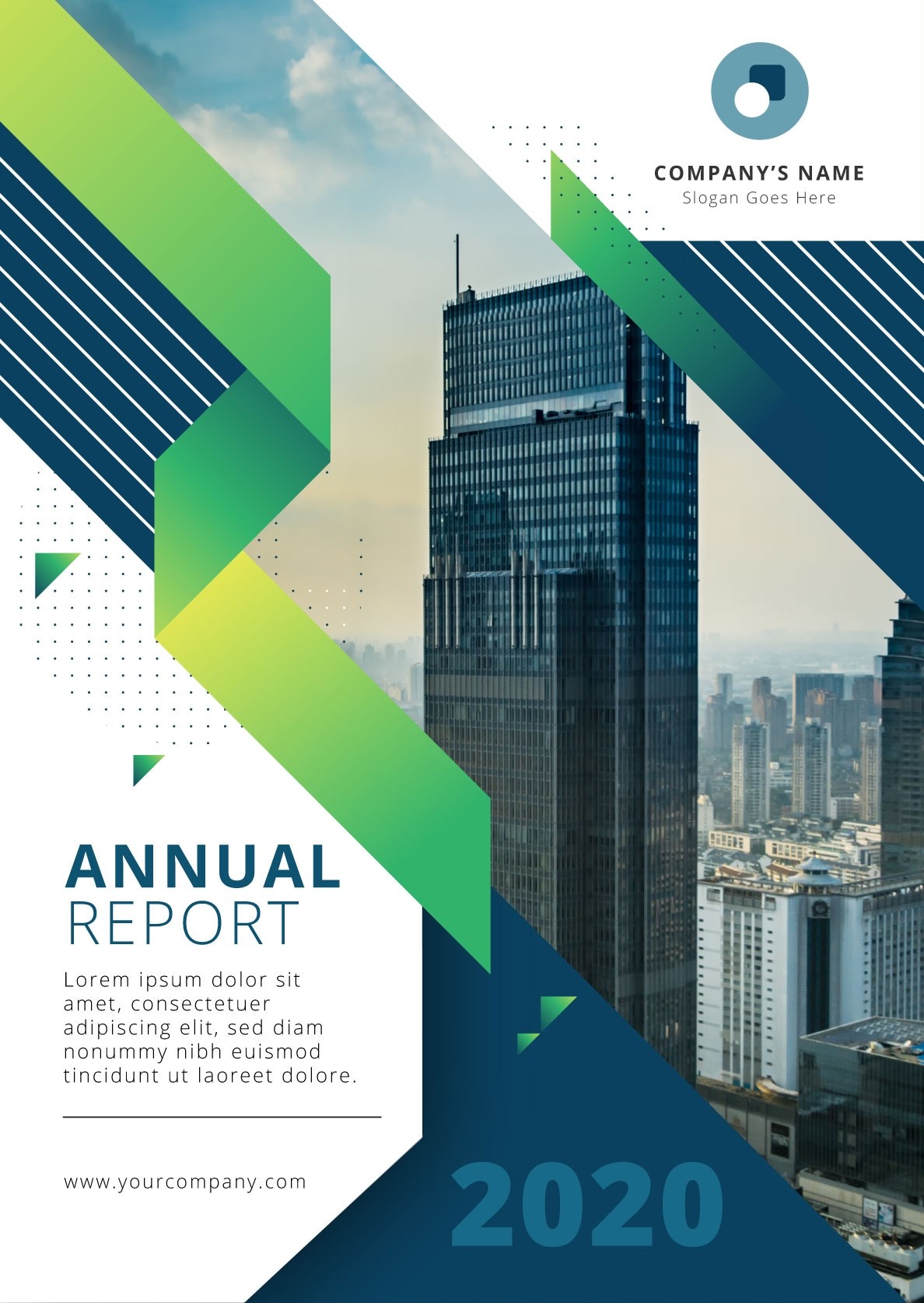 大城市建设年度报告模板图片