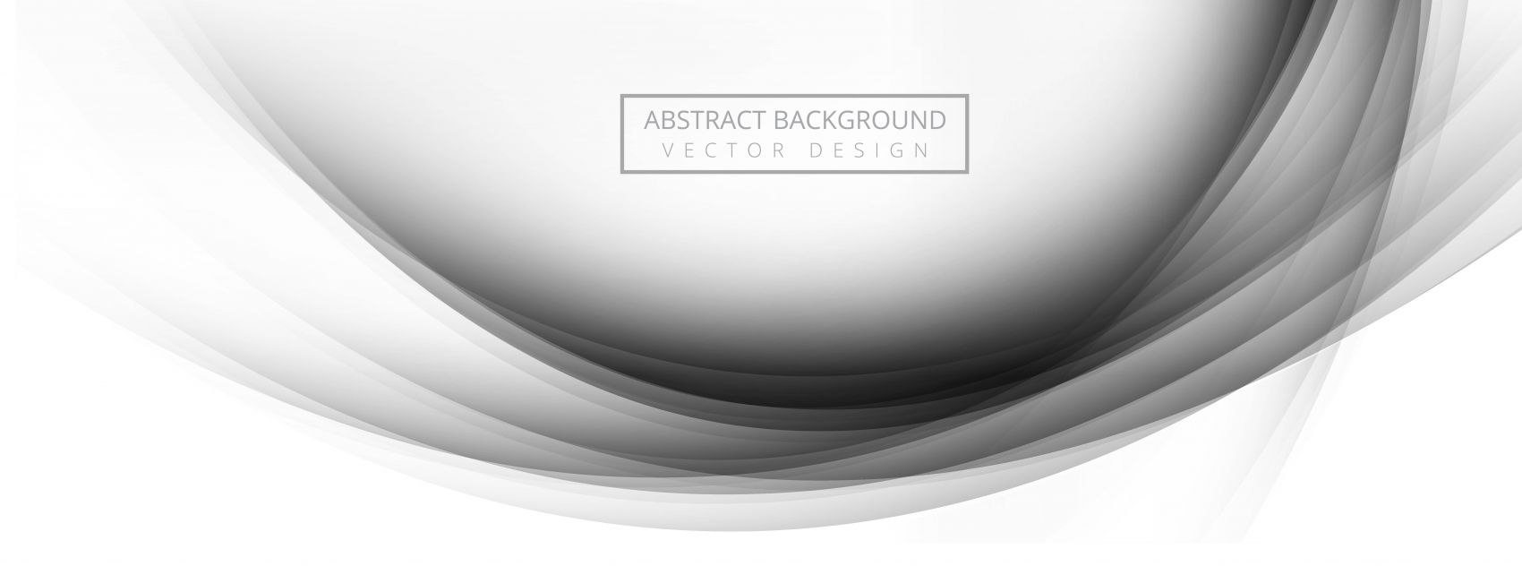 灰色优雅层叠的线条横幅背景封面大图