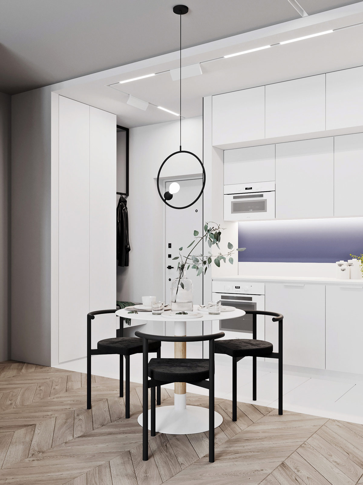 用红色和蓝色提升的家居装饰---酷图编号31