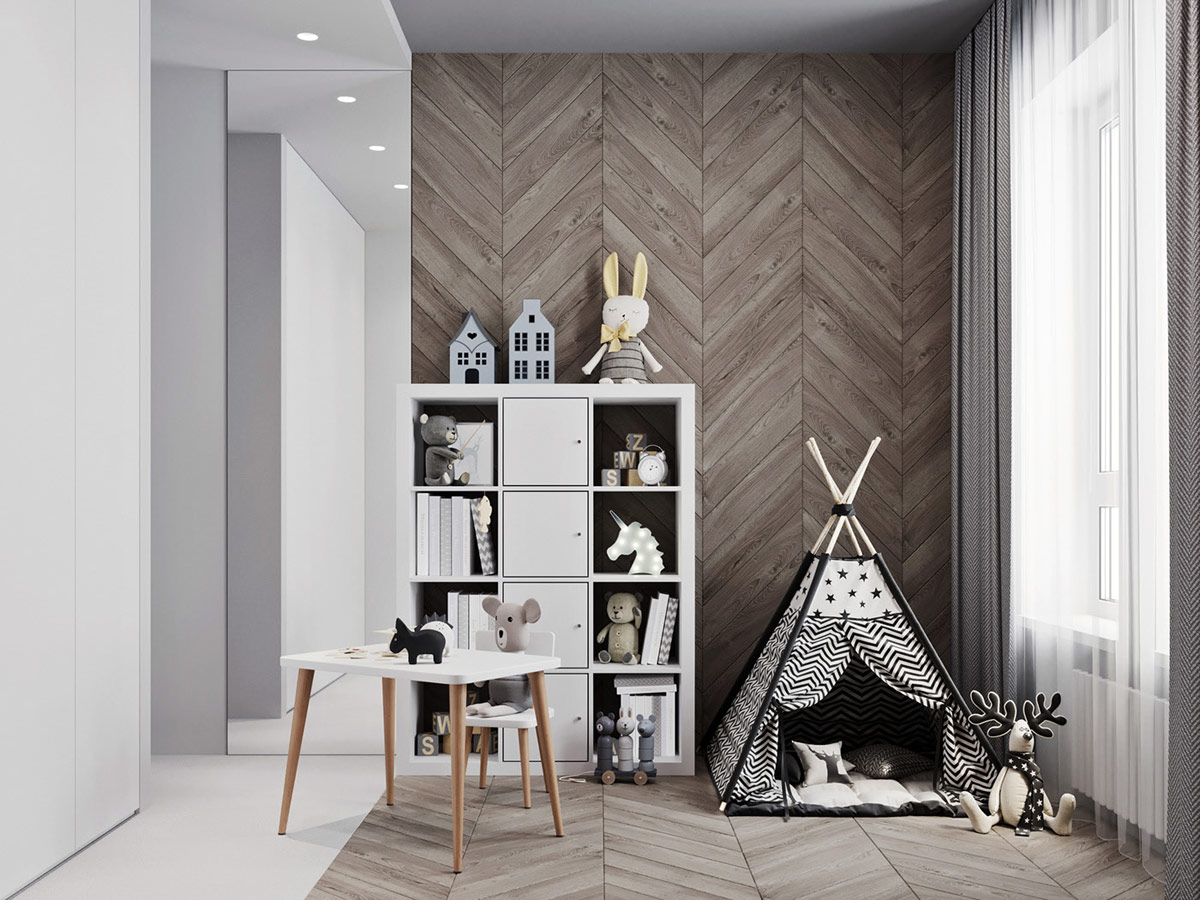 用红色和蓝色提升的家居装饰---酷图编号4