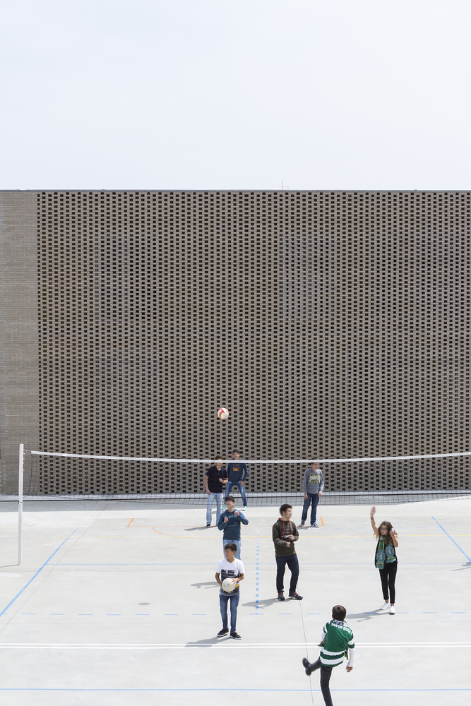 采用红砖建造的葡萄牙辛特拉学校---酷图编号1310250