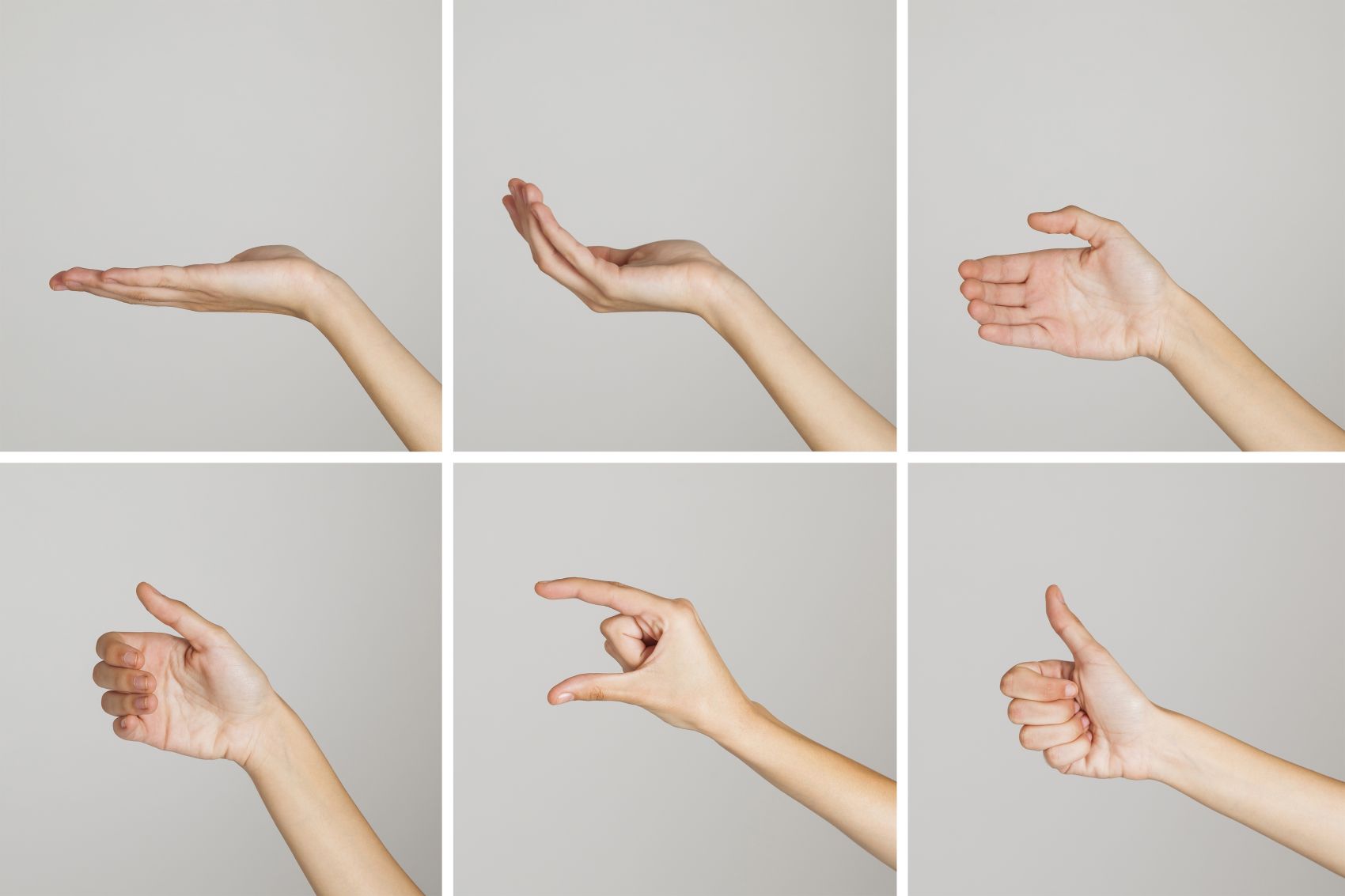 各种手势的图图片