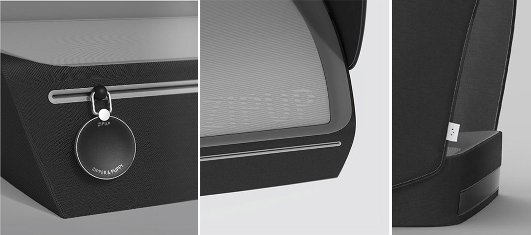 只需要一个拉链就可以清洁这个宠物屋---酷图编号6