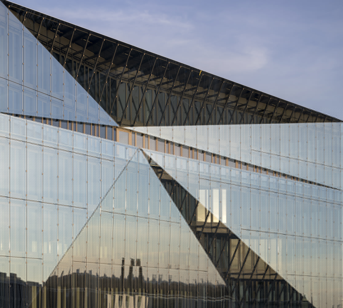 德国柏林立方三角折射立面智能建筑---酷图编号8