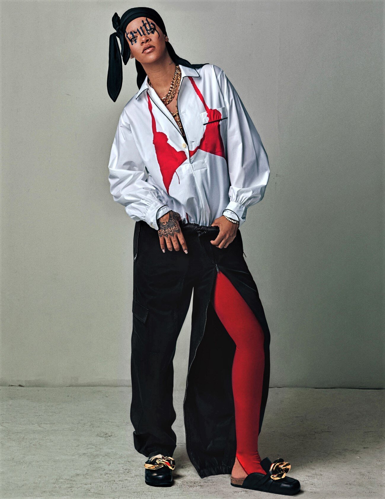 蕾哈娜有趣的故事-Vogue英国---酷图编号4