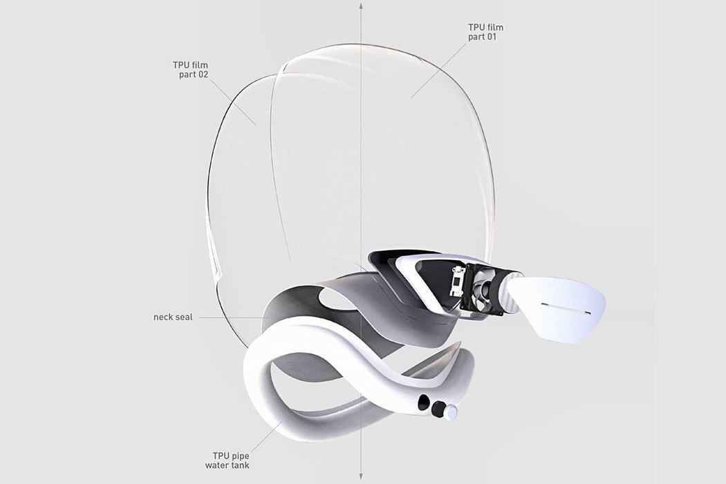 使听障人士可以阅读嘴唇的未来面罩口罩设计---酷图编号4