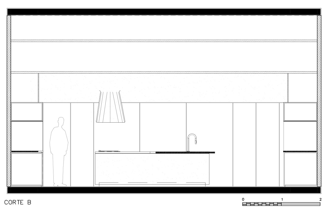 巴西84平米的极简石屋---酷图编号1317939