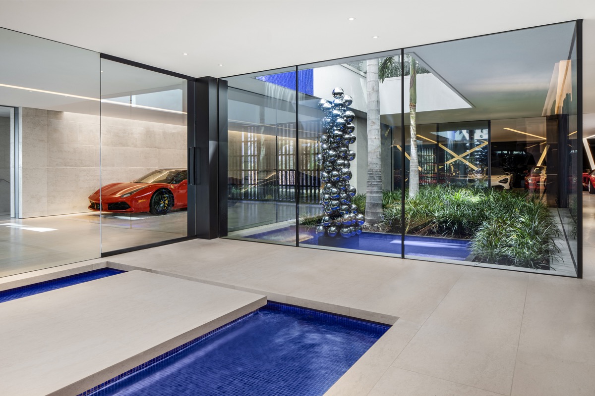 洛杉矶带分层游泳池的住宅设计---酷图编号28