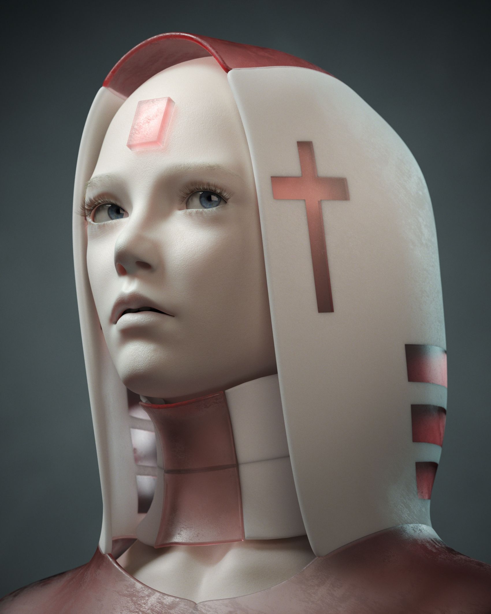 FACES OF TOMORROW-3D建模人像图片