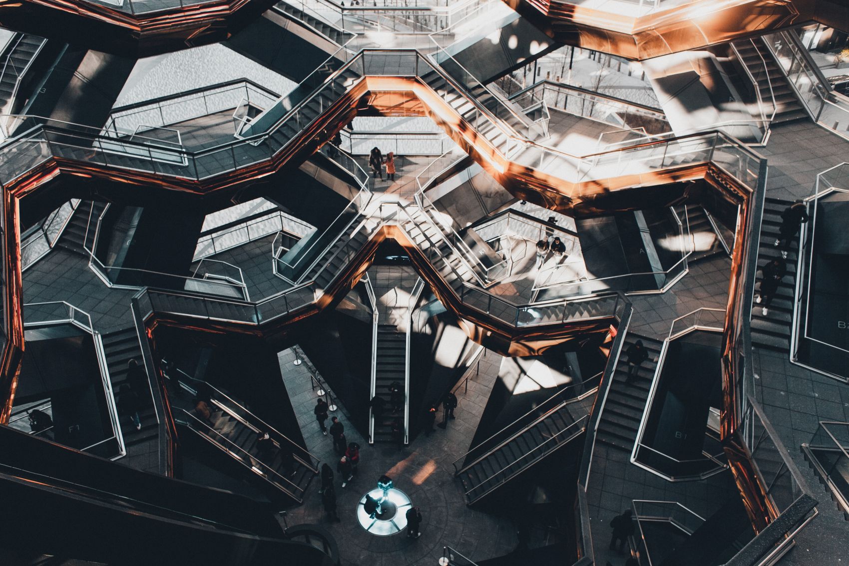 哈德逊广场楼梯图片