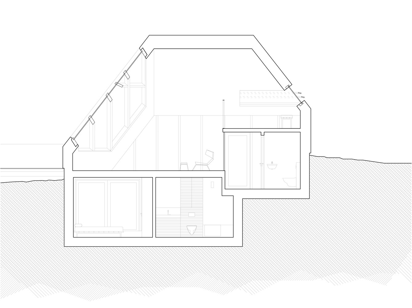 荷兰180平米斜顶的沙丘别墅---酷图编号1319454
