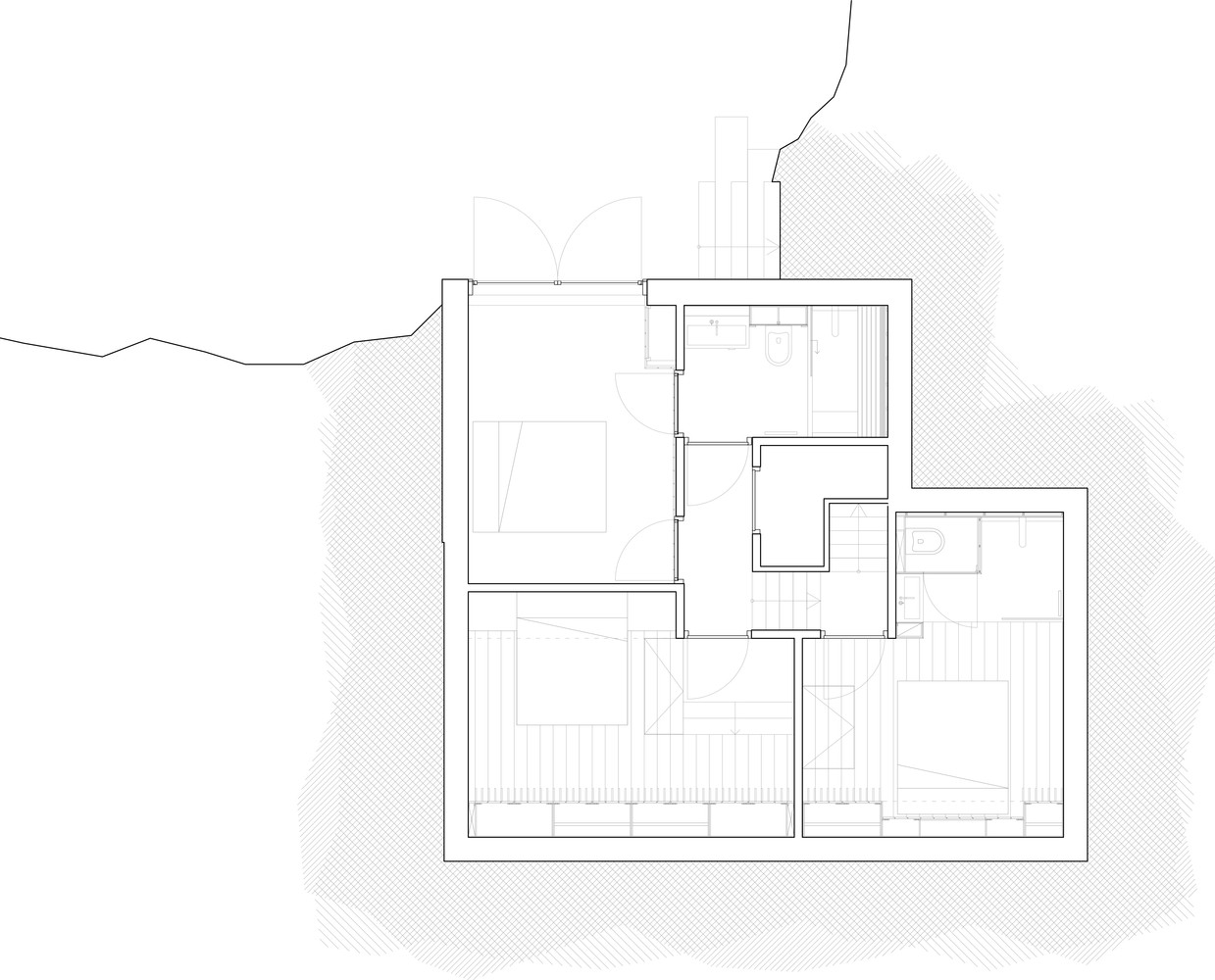 荷兰180平米斜顶的沙丘别墅---酷图编号1319463