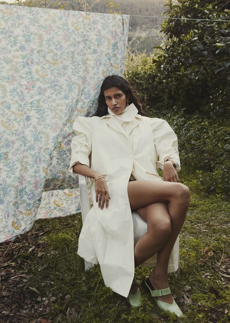 詹妮·拉格兰-自然美景的逃脱-《服装》杂志2020年夏季---酷图编号3