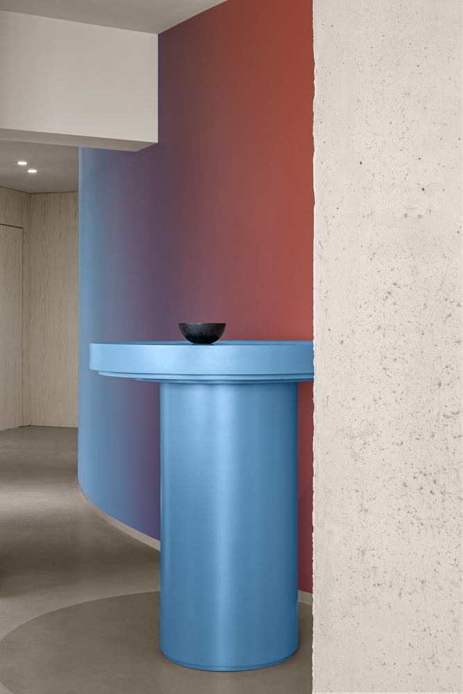 乌克兰200平米的蓝褐色现代公寓---酷图编号12