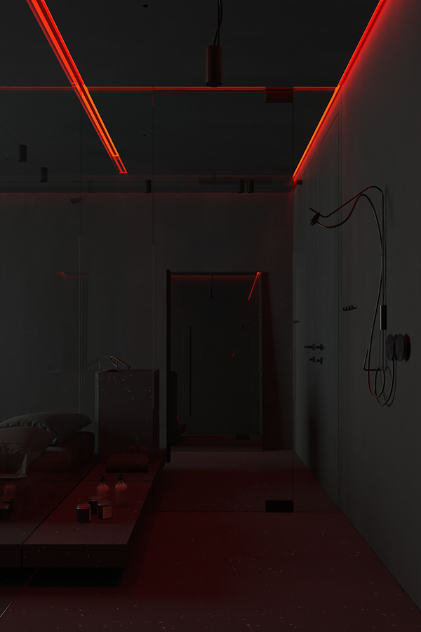 fl1h-莫斯科黑屋室内设计---酷图编号9