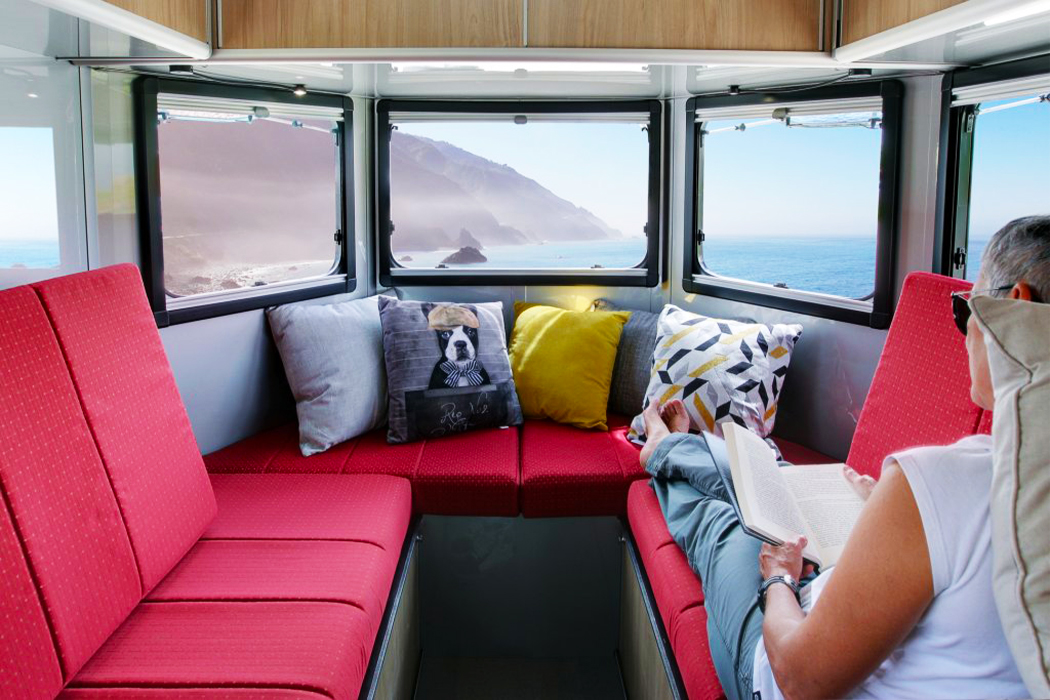 利用空气动力学技术将能耗降低15%的小型移动房屋---酷图编号1322887