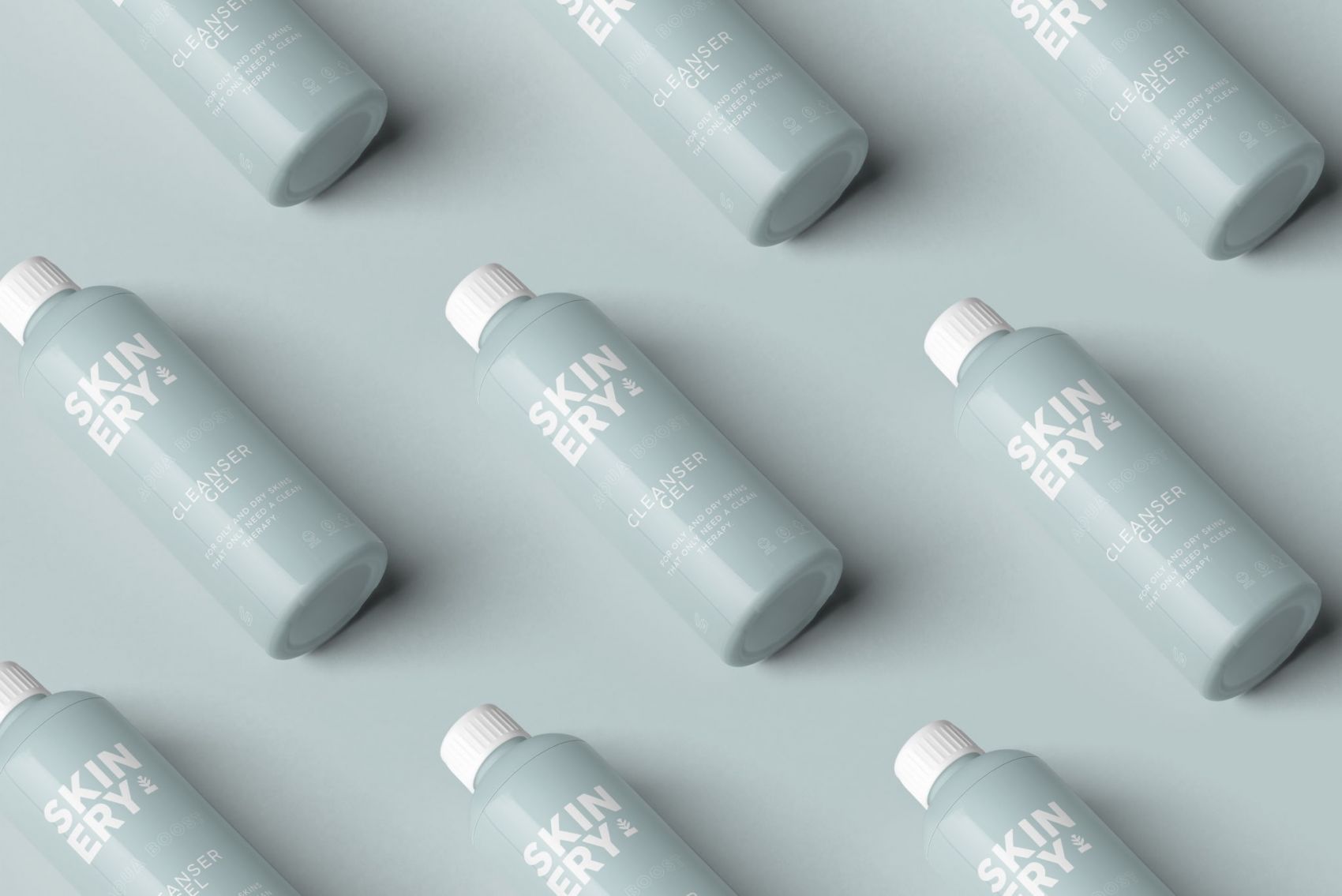 设计精美的有机天然护肤产品封面大图