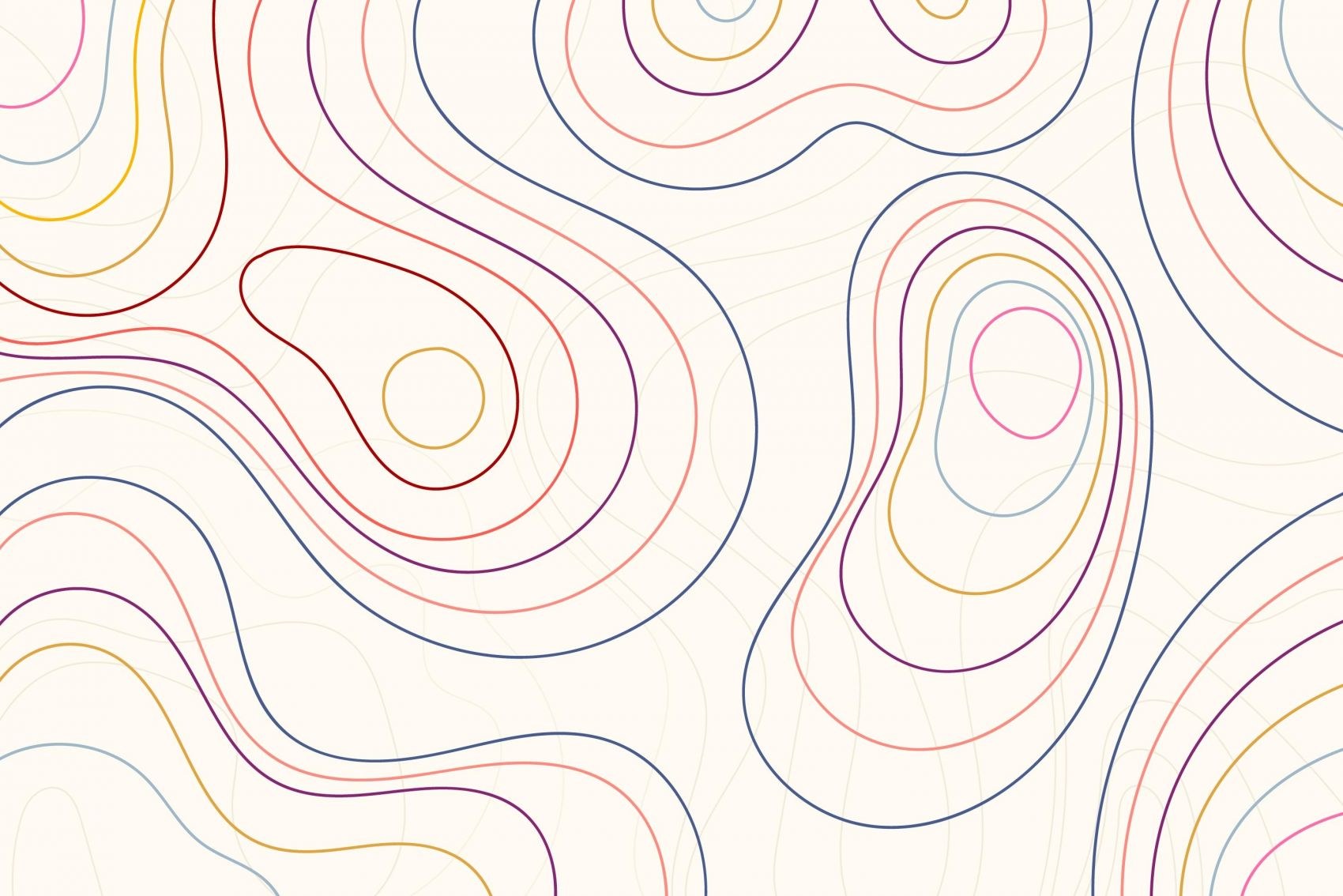 七彩线地形图背景图片