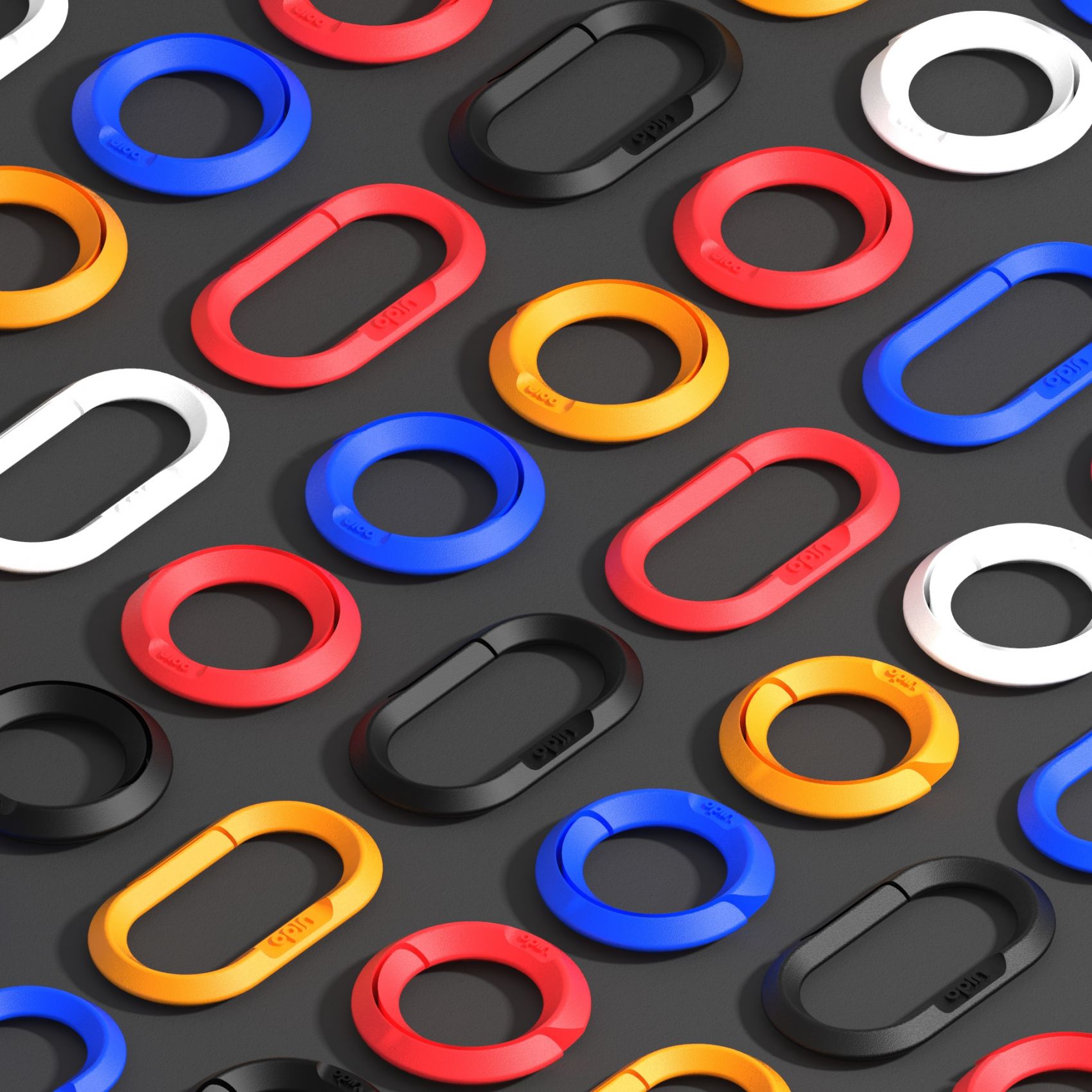 Carabiner Redesigned-彩色的登山扣封面大图