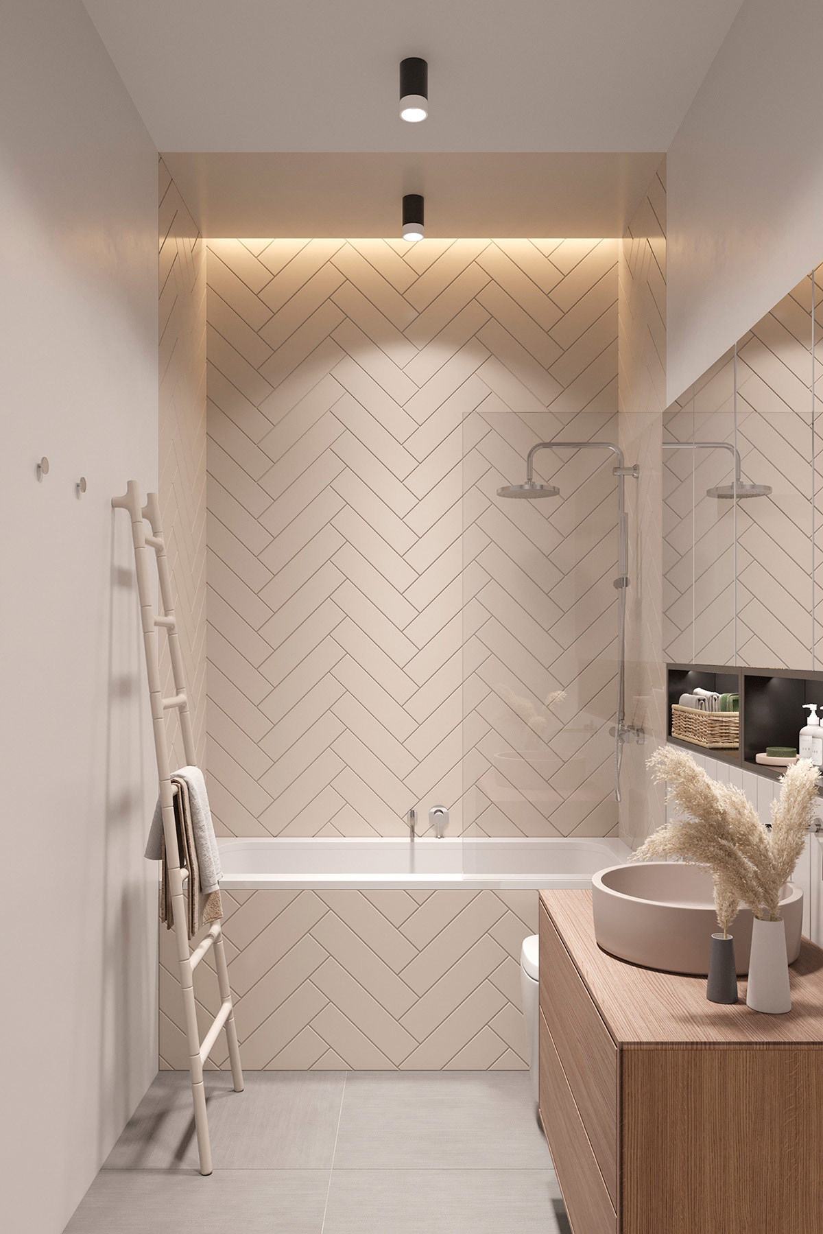 淡绿色装饰的室内设计---酷图编号39