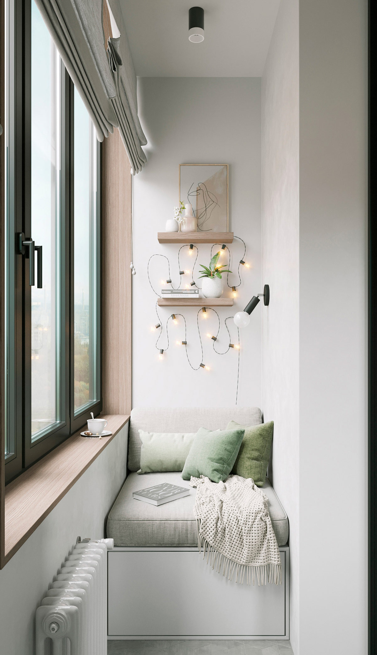 淡绿色装饰的室内设计---酷图编号33