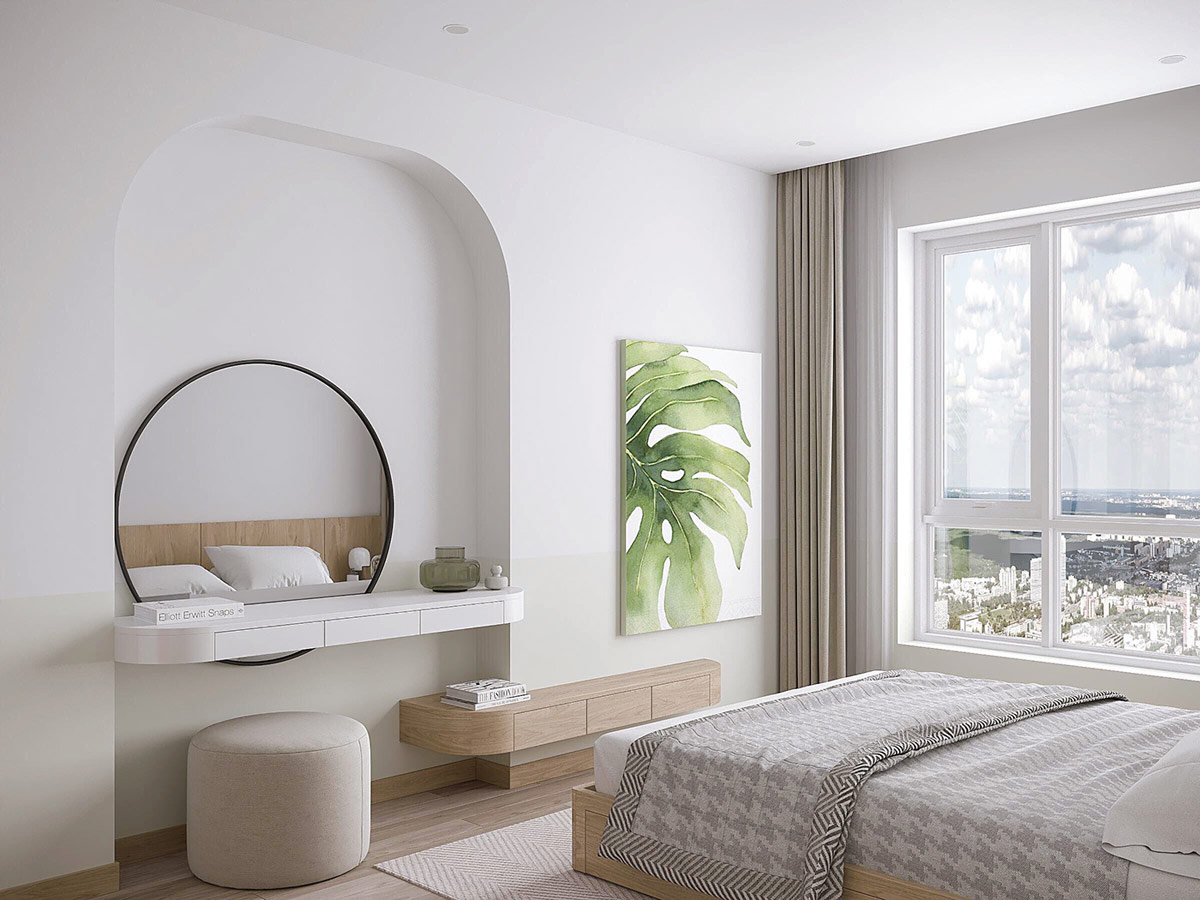 淡绿色装饰的室内设计---酷图编号27