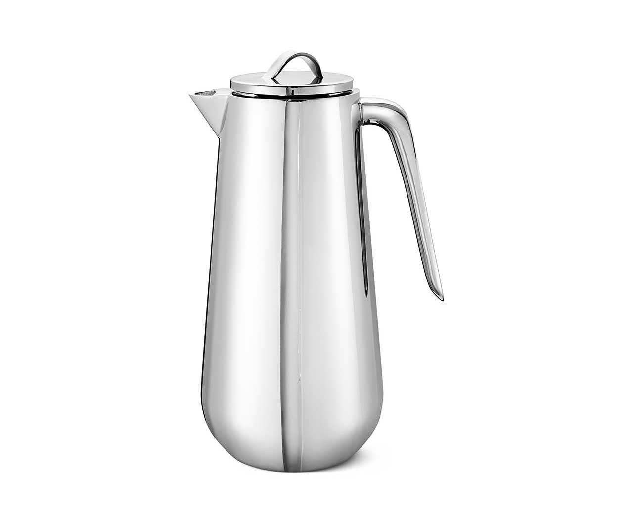 Georg Jensen的现代主义不锈钢螺旋咖啡和茶具---酷图编号6