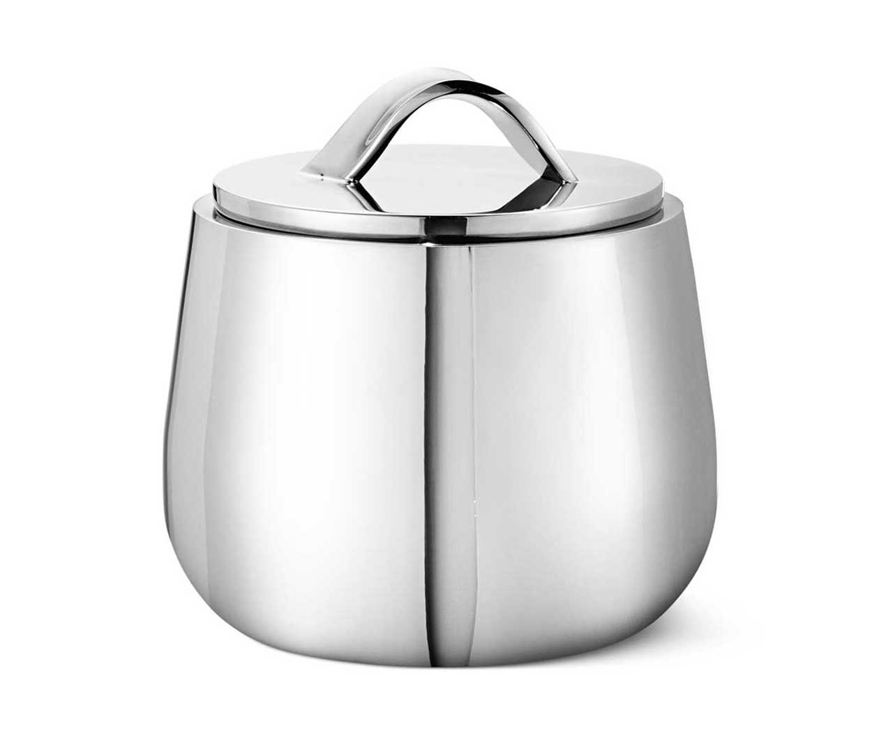 Georg Jensen的现代主义不锈钢螺旋咖啡和茶具---酷图编号3