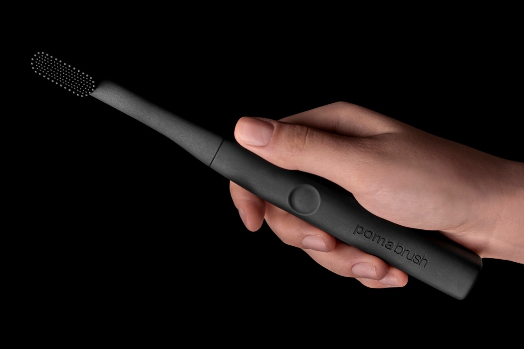 可帮助您高效清洁牙齿和牙龈的时尚电动硅胶牙刷图片