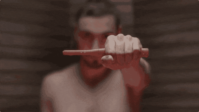 可帮助您高效清洁牙齿和牙龈的时尚电动硅胶牙刷---酷图编号5