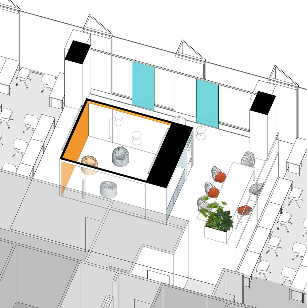 中国深圳1400平米的咻享智能总部办公---酷图编号1327014