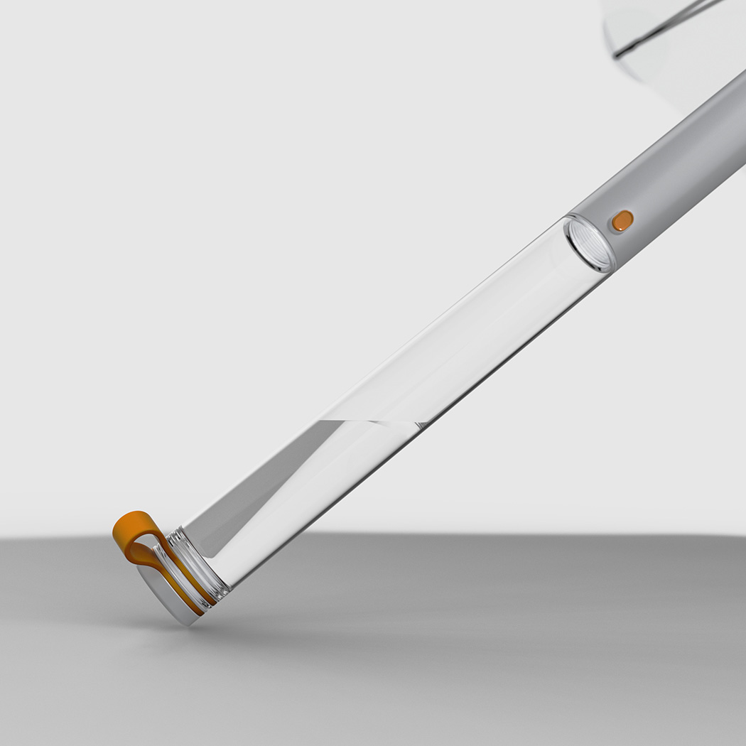 可净化并储存雨水的极简主透明雨伞---酷图编号6