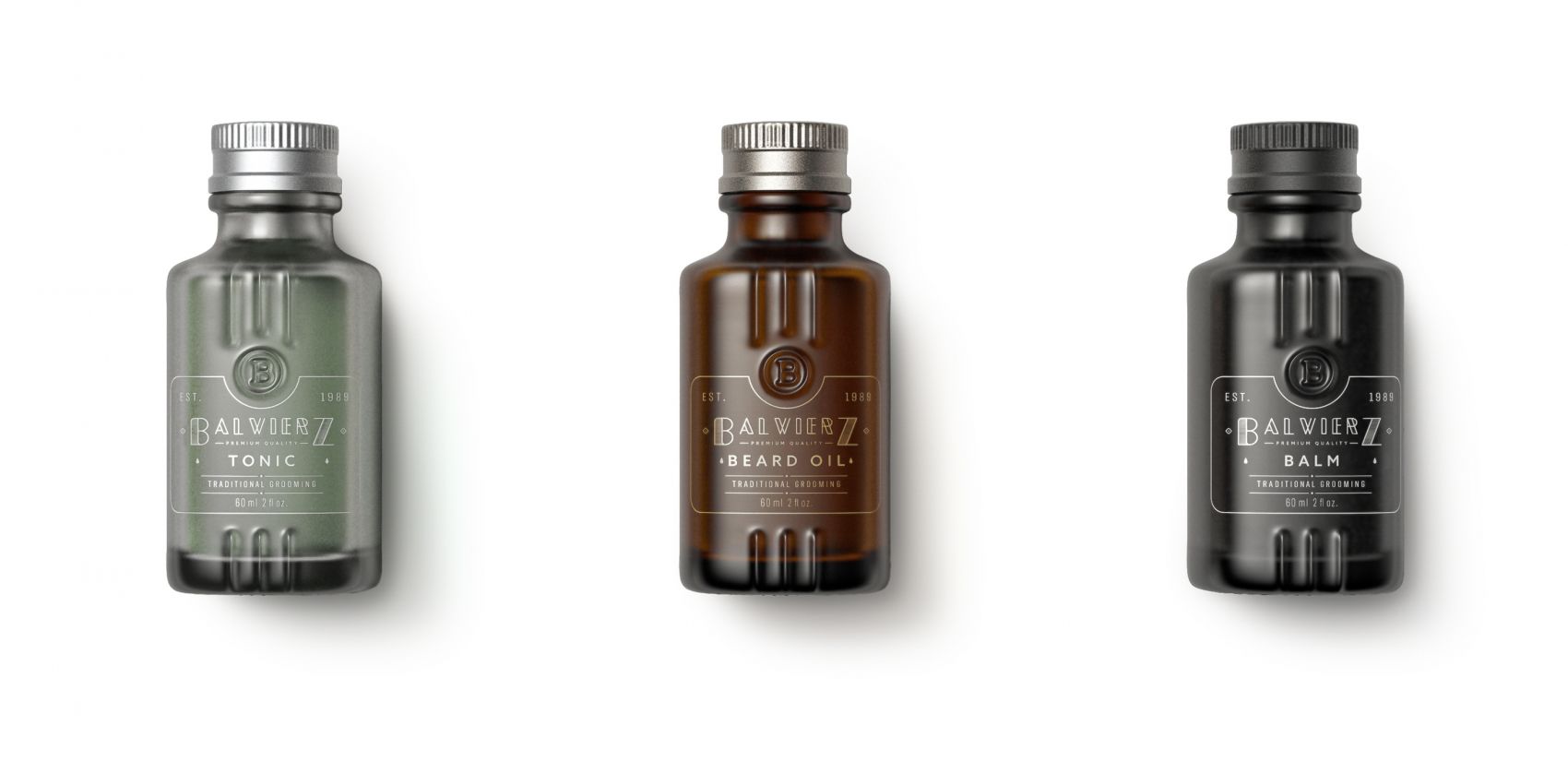 BALWIERZ质感玻璃瓶包装设计封面大图