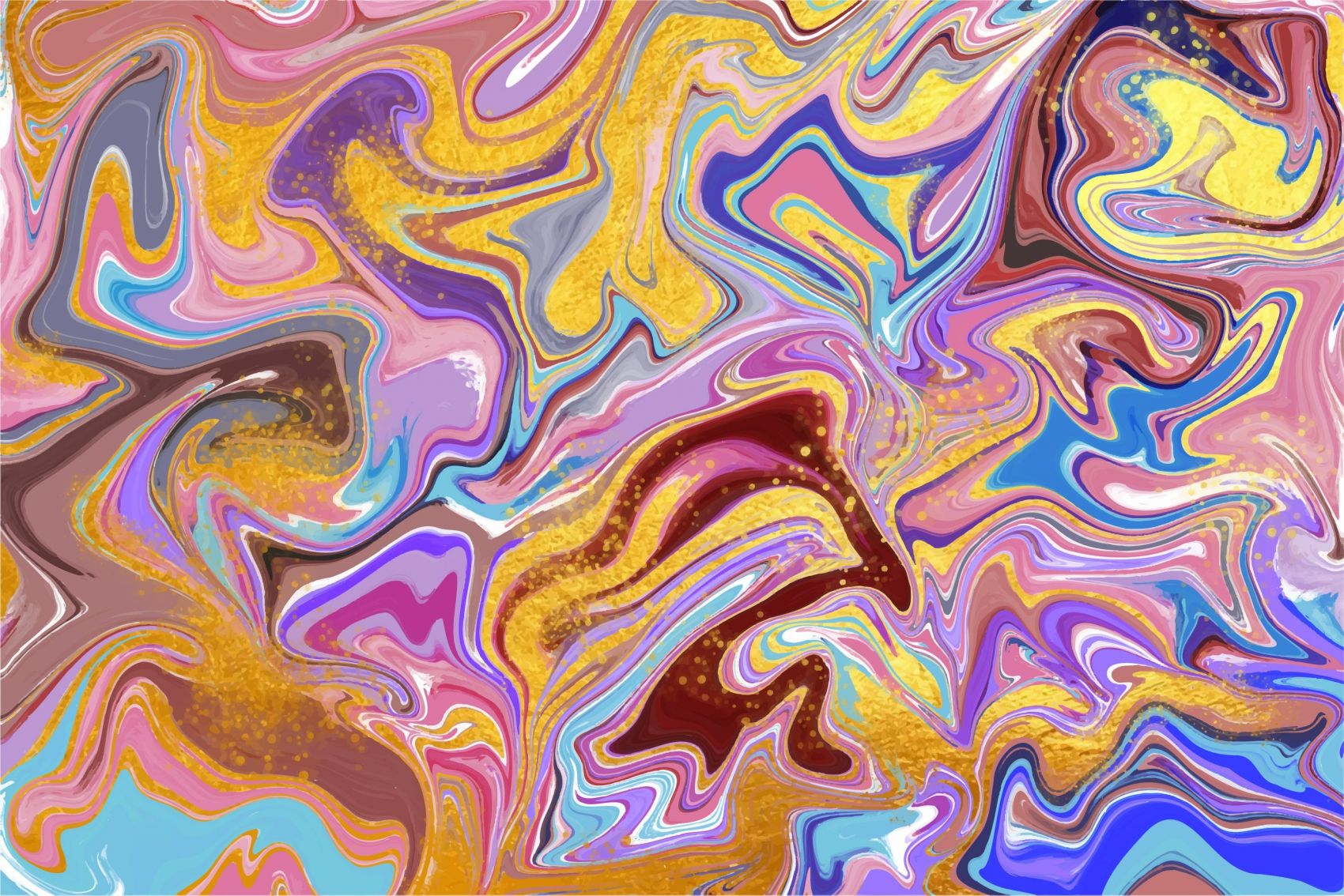 五彩液态纹理素材图片