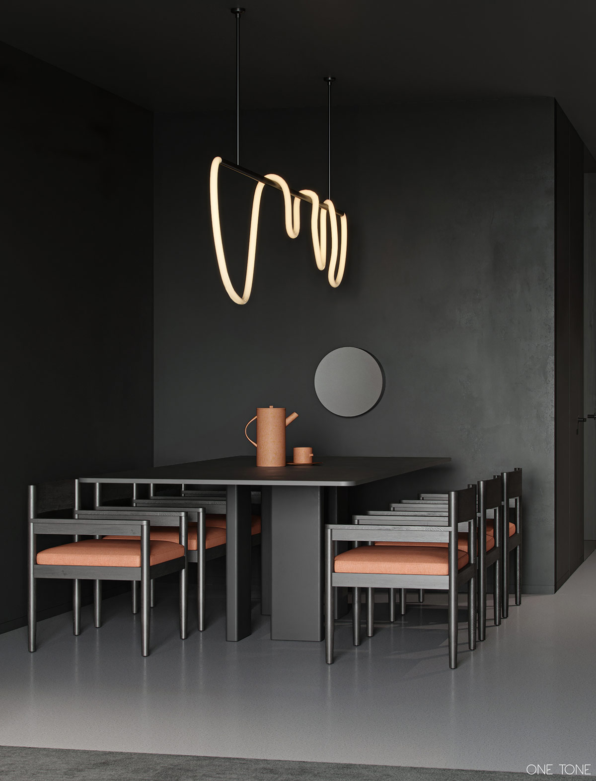 深色方案的室内设计---酷图编号39