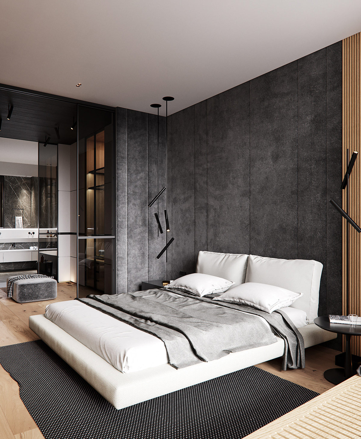 100平米以下的L型居住空间家居设计---酷图编号1328108